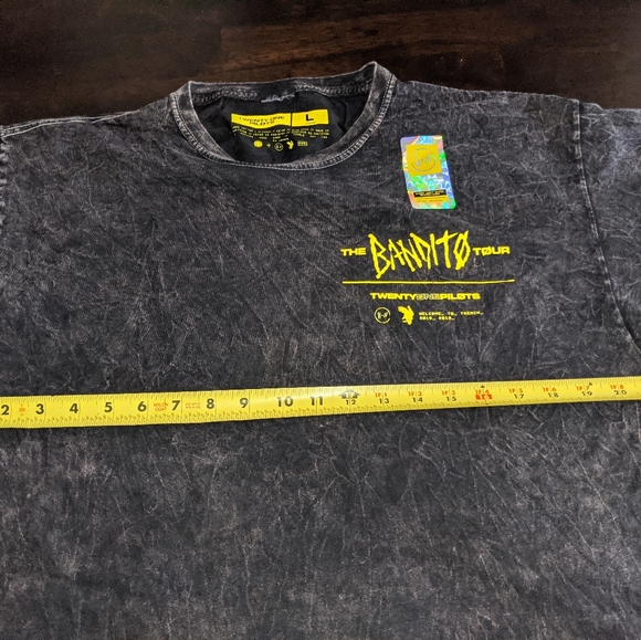 COPY - Twenty One Pilots Banditos Tour 2018 Acidwash Grey - Picture 6 of 6